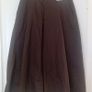 Uniqlo brown cotton culottes size XS Image 3