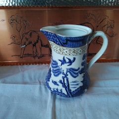 Booths 19th Century Real Old Blue Willow jug