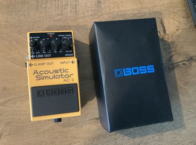 Boss AC-3 Acoustic Simulator box