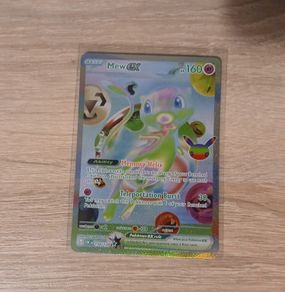 Pokemon Mew Ex 158/128 30th Celebration (Futuristic Rare) NM