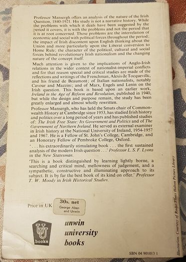 The Irish Question by Nicholas Mansergh