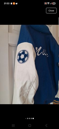 vintage DeLong letterman jacket college high school 90s
