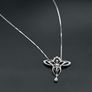 Antique Belle Epoque Diamond Dragonfly Necklace - 2.8ct Image 6