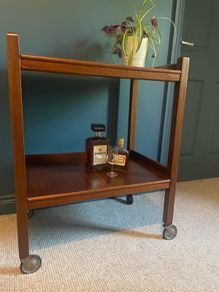 Mid century drinks trolley