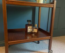 Mid century drinks trolley