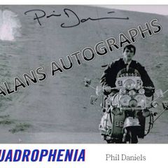 Quadrophenia  Phil Daniels  Autograph