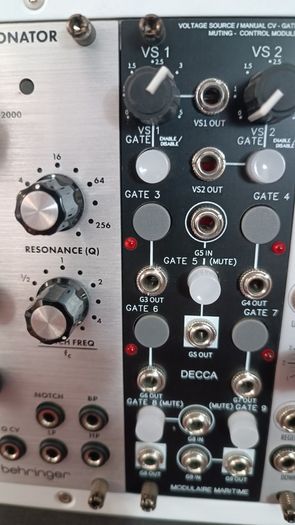 Modulaire Maritime Decca gate and CV voltage generator eurorack modular