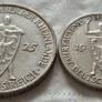 Weimar Republic 3 & 5 Reichsmark 1925 Image 3