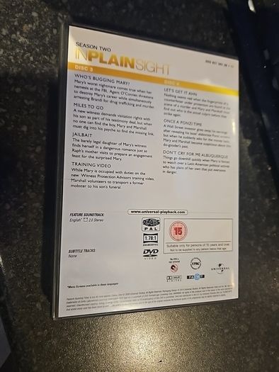 In Plain Sight DVD