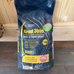Flexible Wall and Floor Grout 5KG Charcoal Brand New