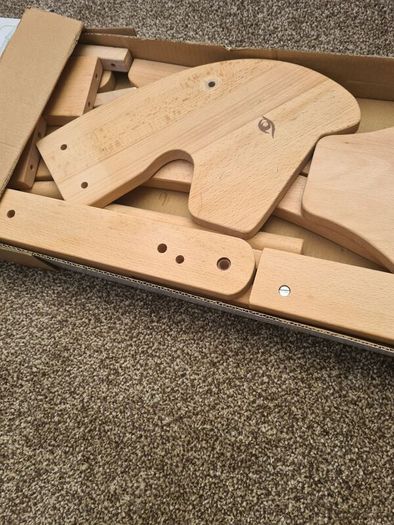 PLAYTIVE WOODEN rocking horse age 1+