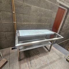 Stainless steel shelving