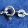 Vintage 925 Sterling Silver Celtic Knot Pendant and Necklace length 16" - 3g Image 4