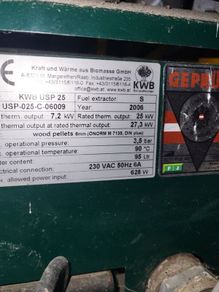 KWB pellet boiler