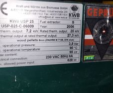 KWB pellet boiler