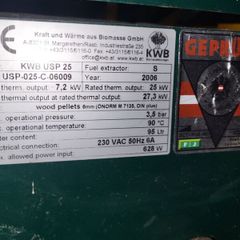 KWB pellet boiler