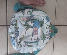 Cath kidson small toddler bag Dino print