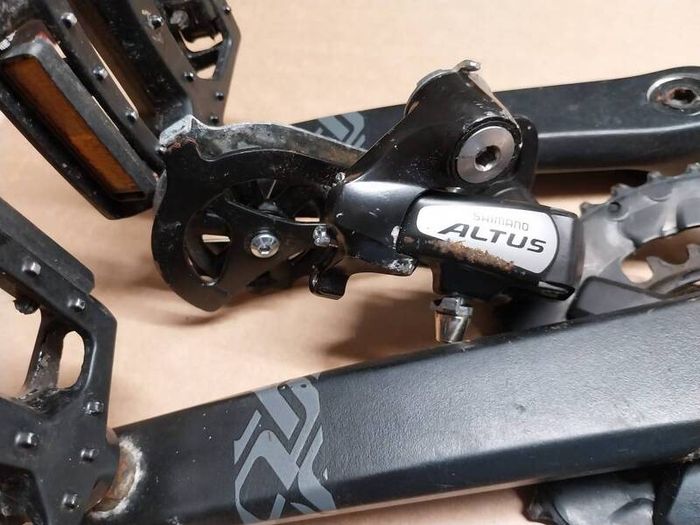 bike drive train 2 x 8