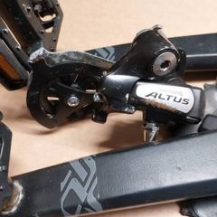 bike drive train 2 x 8