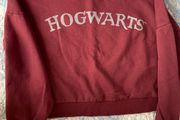 Ladies Cropped Harry Potter Sweatshirt Size M