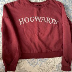 Ladies Cropped Harry Potter Sweatshirt Size M