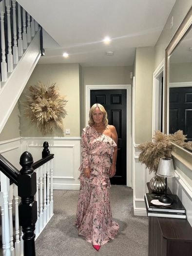 Johanna Ortiz one shoulder maxi dress