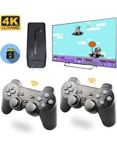 Portable Video Game Console With Wireless Controllers 4K HD TV Retro Game Retro Classic Console 50 Emulators 10000+ Games