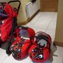 3 in one pram, pushchair, carseat Image 4