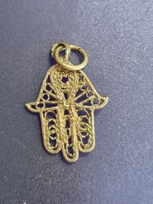Vintage Silver Filigree Pendant