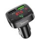 Hoco E59 Promise Dual USB QC 3.0 Bluetooth FM Transmitter Black Image 4