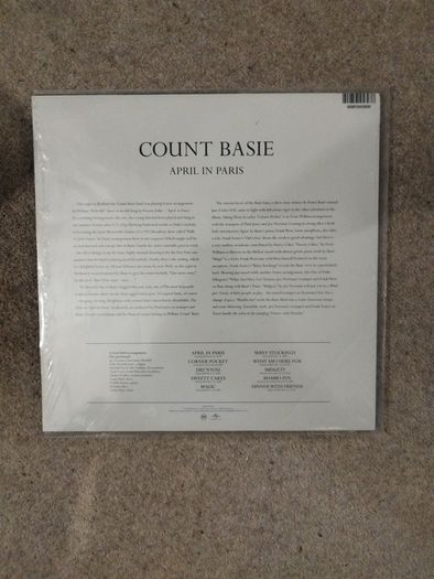 Count Basie April In Paris lp