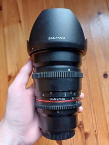 Samyang MFT T 2.2 16mm lens