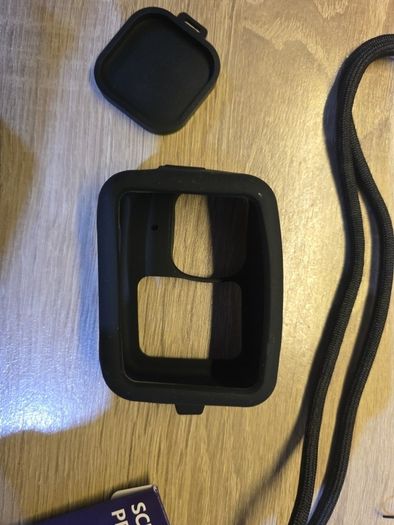 GoPro camera and screen protector