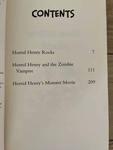 Horrid Henry books