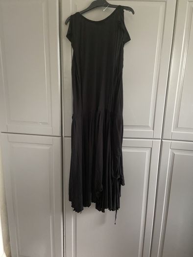 All saints drape detail wrap dress