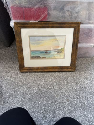 framed artwork