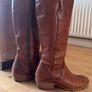 Tall Riding warm tan Boots size 6 UK USA Size 8/5 M Image 4