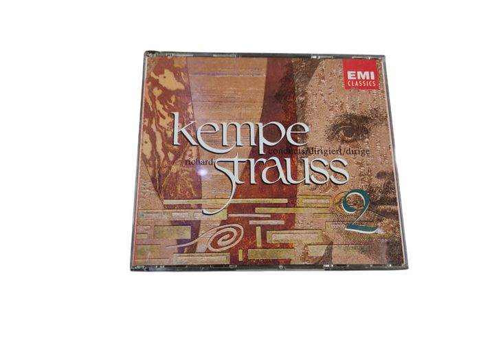 Kempe Conducts Strauss 3-cd Box Emi Cms 7 64346 2