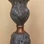 Brass & Pewter Candle Holder Image 3