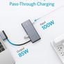 Anker PowerExpand 9-in-2 Hub Adapter for MacBook with 85W Power Delivery, 4K @ 30Hz HDMI, Multifunction USB-C, 2 USB-A 3.0 Ports, 1 Gbps Ethernet, 3.5 mm Audio, SD and microSD Memory Card Reader Image 6