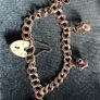 Antique silver gate bracelet Image 2