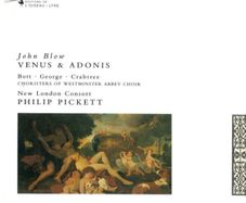 John Blow. Venus & Adonis. CD. Free Postage!