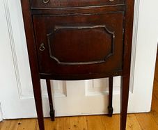 Mahogany bedside cabinet