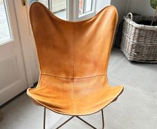 Leather Butterfly Chair