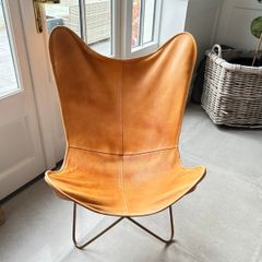 Leather Butterfly Chair