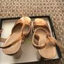 ladys shoes rose gold only wore once. Practically new. Image 4