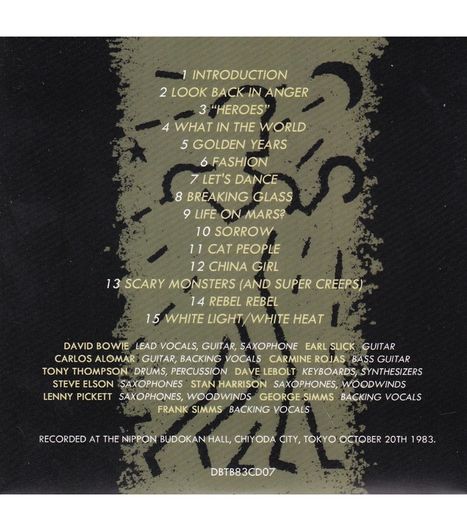 Bowie Sound of Gold 10 Disc Silver Edition