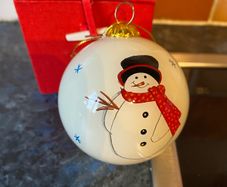 Christmas Glass Bauble