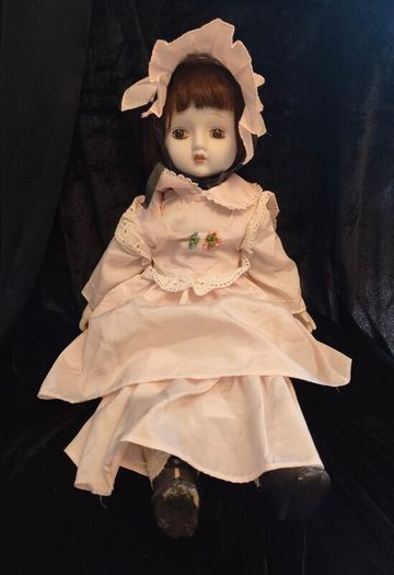 vintage porcelain doll