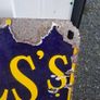 Vintage Wills Gold Flake enamel sign Image 2